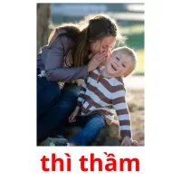 thì thầm ansichtkaarten