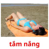 tắm nắng card for translate