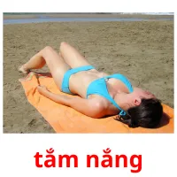 tắm nắng ansichtkaarten