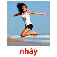 nhảy picture flashcards