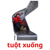 tuột xuống picture flashcards