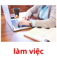 làm việc flashcards illustrate