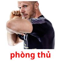 phòng thủ picture flashcards