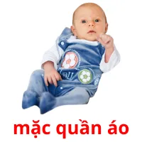 mặc quần áo ansichtkaarten