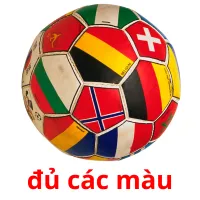 đủ các màu ansichtkaarten