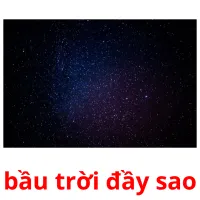 bầu trời đầy sao cartões com imagens