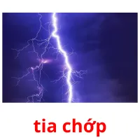 tia chớp flashcards illustrate