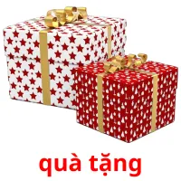 quà tặng picture flashcards