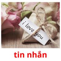 tin nhắn picture flashcards