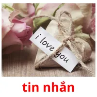 tin nhắn picture flashcards