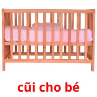 cũi cho bé flashcards illustrate