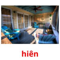 hiên picture flashcards