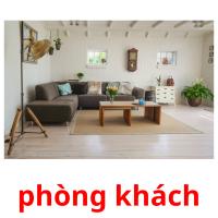 phòng khách picture flashcards