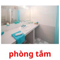 phòng tắm picture flashcards