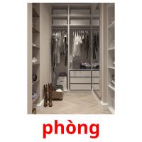 phòng flashcards illustrate