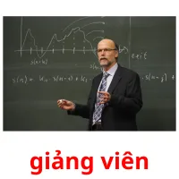 giảng viên flashcards illustrate