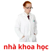 nhà khoa học flashcards illustrate