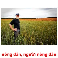 nông dân, người nông dân Bildkarteikarten