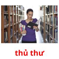 thủ thư picture flashcards