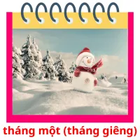 tháng một (tháng giêng) flashcards illustrate