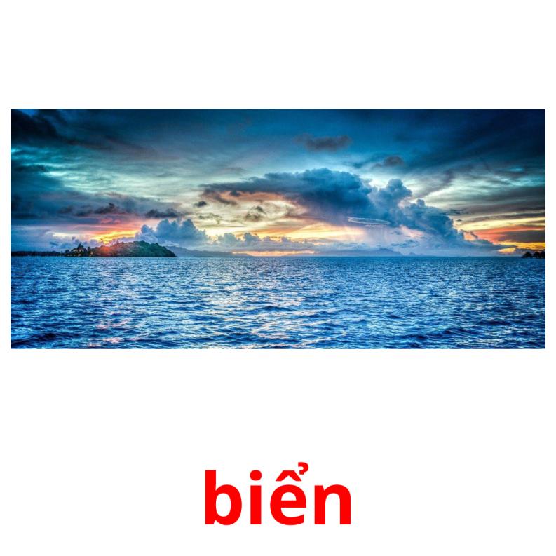 biển picture flashcards