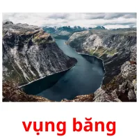 vụng băng flashcards illustrate