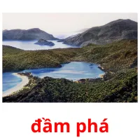 đầm phá flashcards illustrate