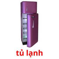 tủ lạnh picture flashcards