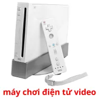 máy chơi điện tử video picture flashcards