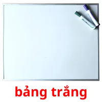 bảng trắng flashcards illustrate