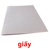 giấy flashcards illustrate