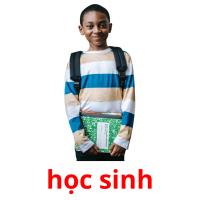 học sinh picture flashcards
