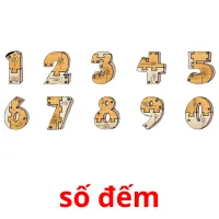 số đếm flashcards illustrate