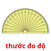 thước đo độ flashcards illustrate