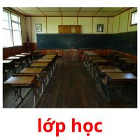 lớp học picture flashcards
