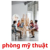 phòng mỹ thuật flashcards illustrate