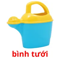 bình tưới picture flashcards