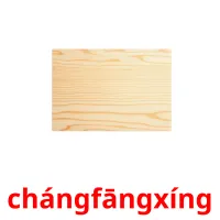 chángfāngxíng picture flashcards