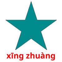 xīng zhuàng flashcards illustrate