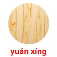 yuán xíng picture flashcards