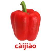 càijiāo cartões com imagens