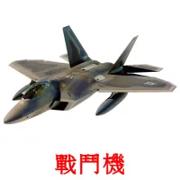 戰鬥機 picture flashcards