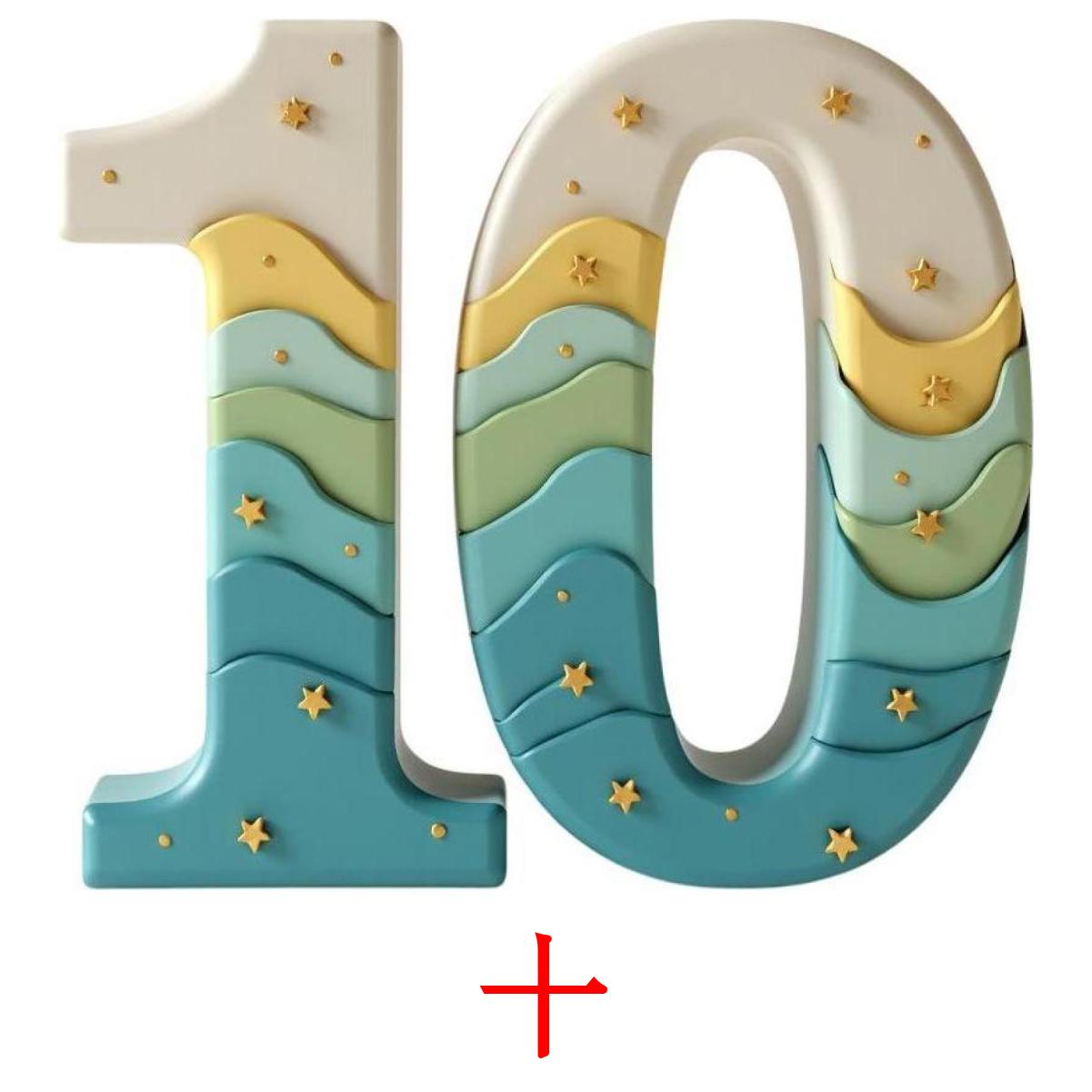 20 Printable Numbers (1-20) Flashcards in Chinese(Traditional) (Free PDF)