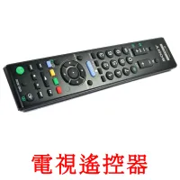 電視遙控器 bildekort