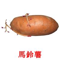 馬鈴薯 card for translate