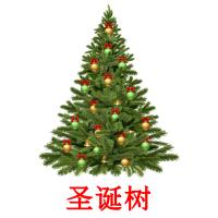 圣诞树 Bildkarteikarten