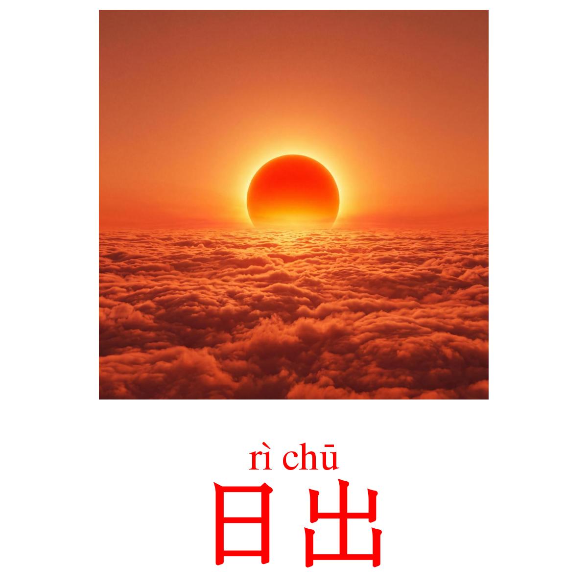 32 Printable Weather Flashcards in Chinese(Simplified) (Free PDF)