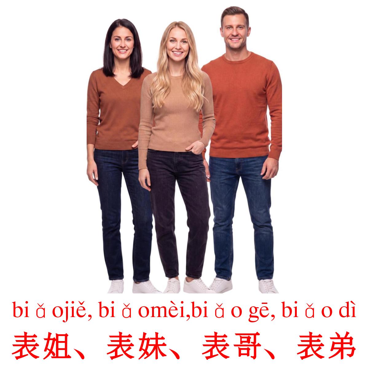 32 FREE Family members Flashcards in 4 PDF formats | Chinese(Simplified ...