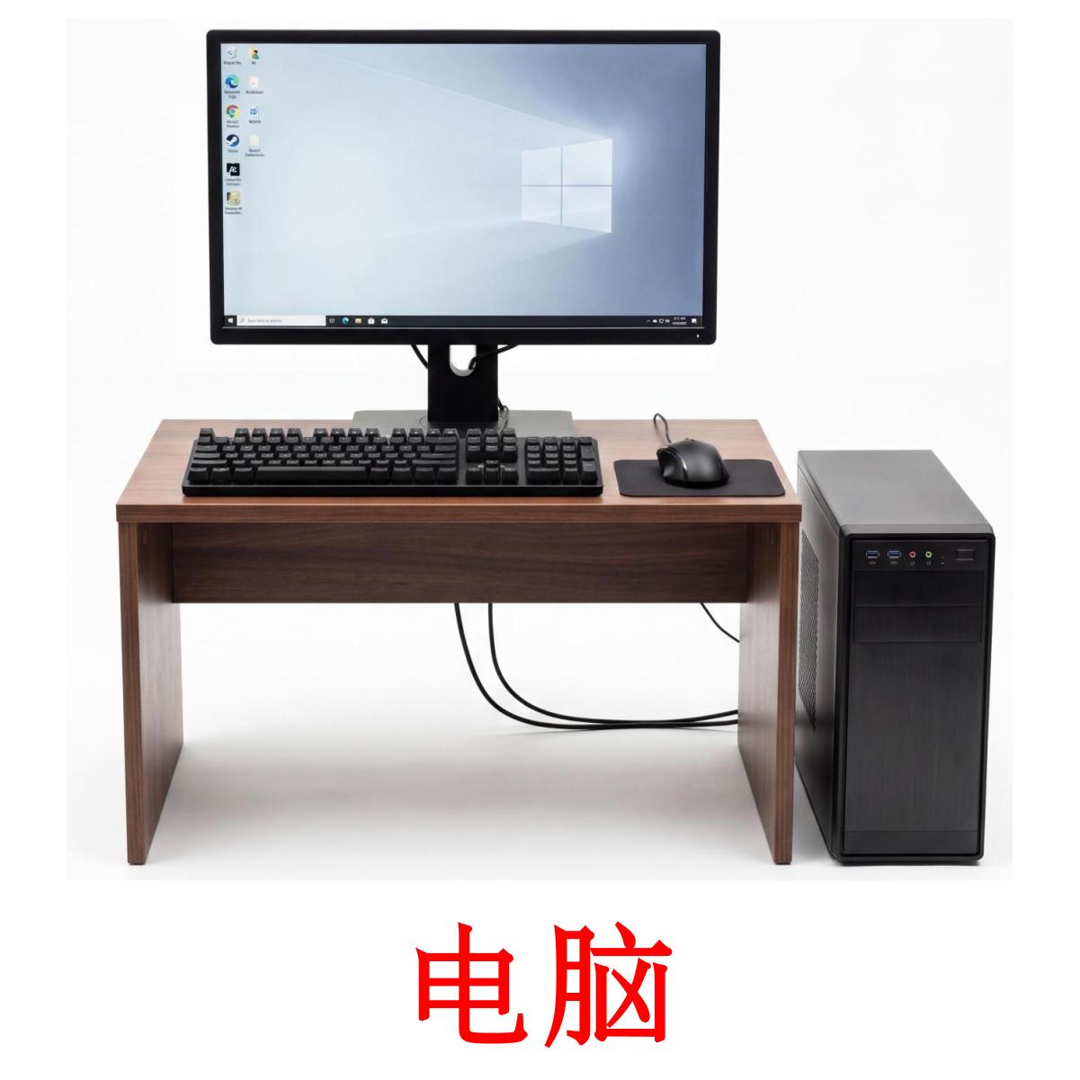 Computer Chinese Objects 37 Printable Classroom objects Flashcards in Chinese(Simplified) (Free PDF)