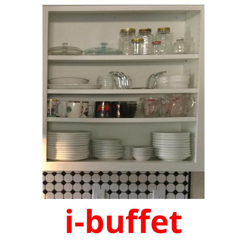 i-buffet picture flashcards